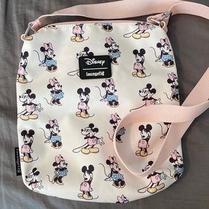 Disney Loungefly Minnie and Mickey side bag